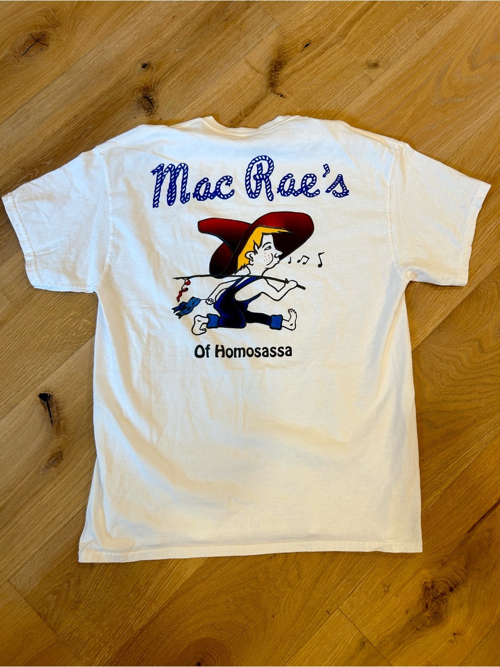 Fun fishing graphic tee
